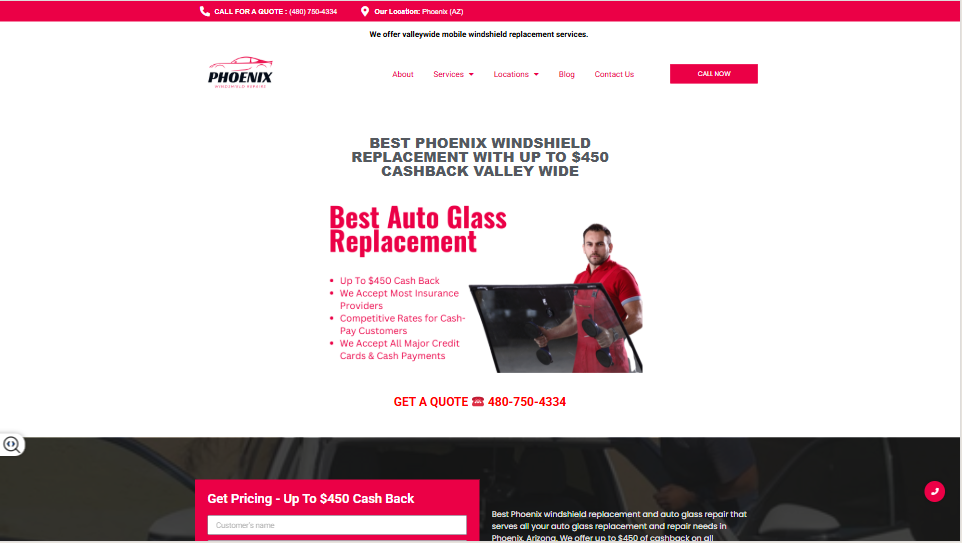 Phoenix windshield repair