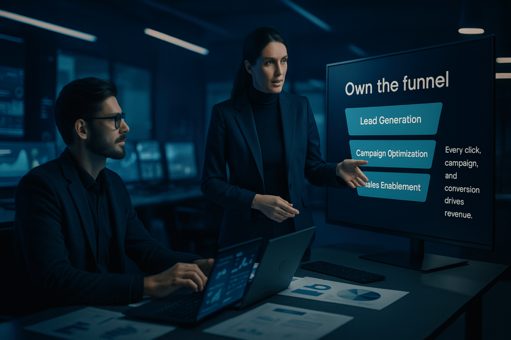 Own the funnel for lead